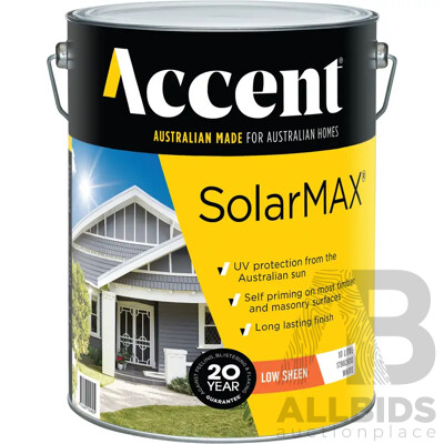 ACCENT SolarMAX Low Sheen White 10L