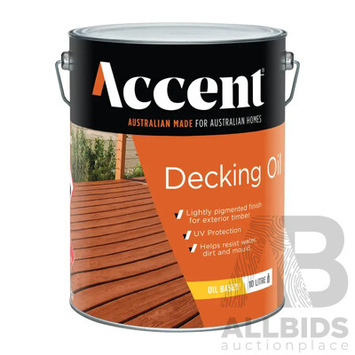 ACCENT Oil Based Decking Oil 10L