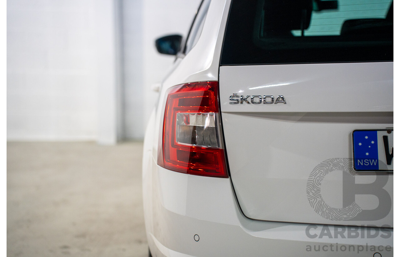 1/2014 Skoda Octavia RS 162 TSI NE MY15 4d Wagon White Turbo 2.0L