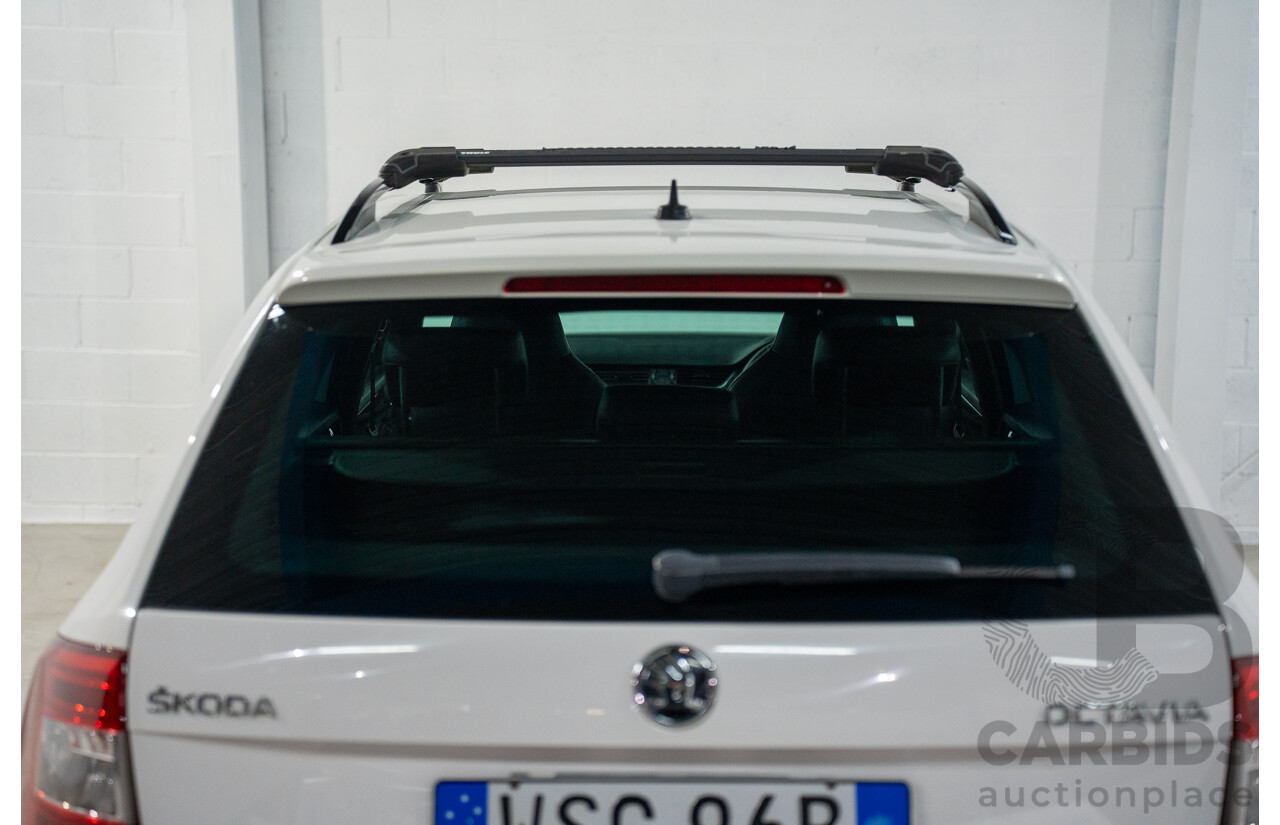 1/2014 Skoda Octavia RS 162 TSI NE MY15 4d Wagon White Turbo 2.0L