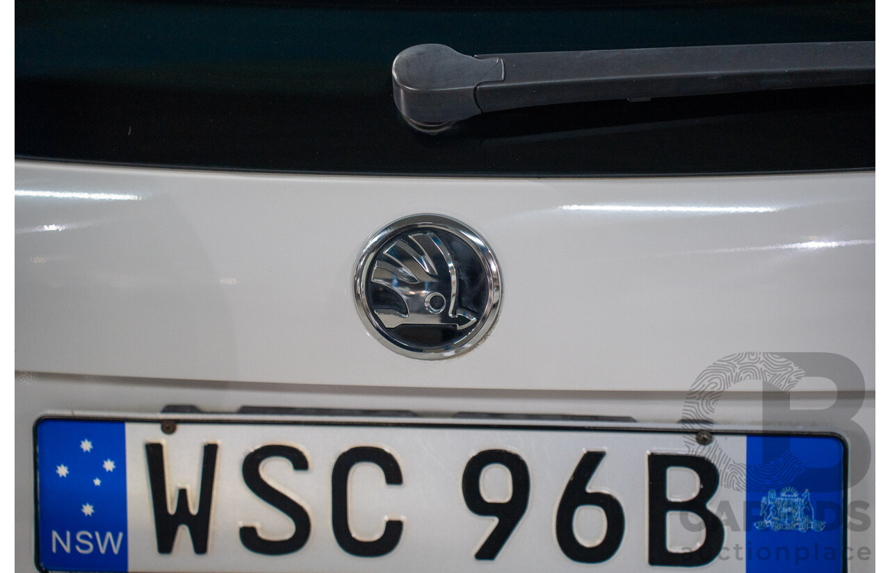 1/2014 Skoda Octavia RS 162 TSI NE MY15 4d Wagon White Turbo 2.0L