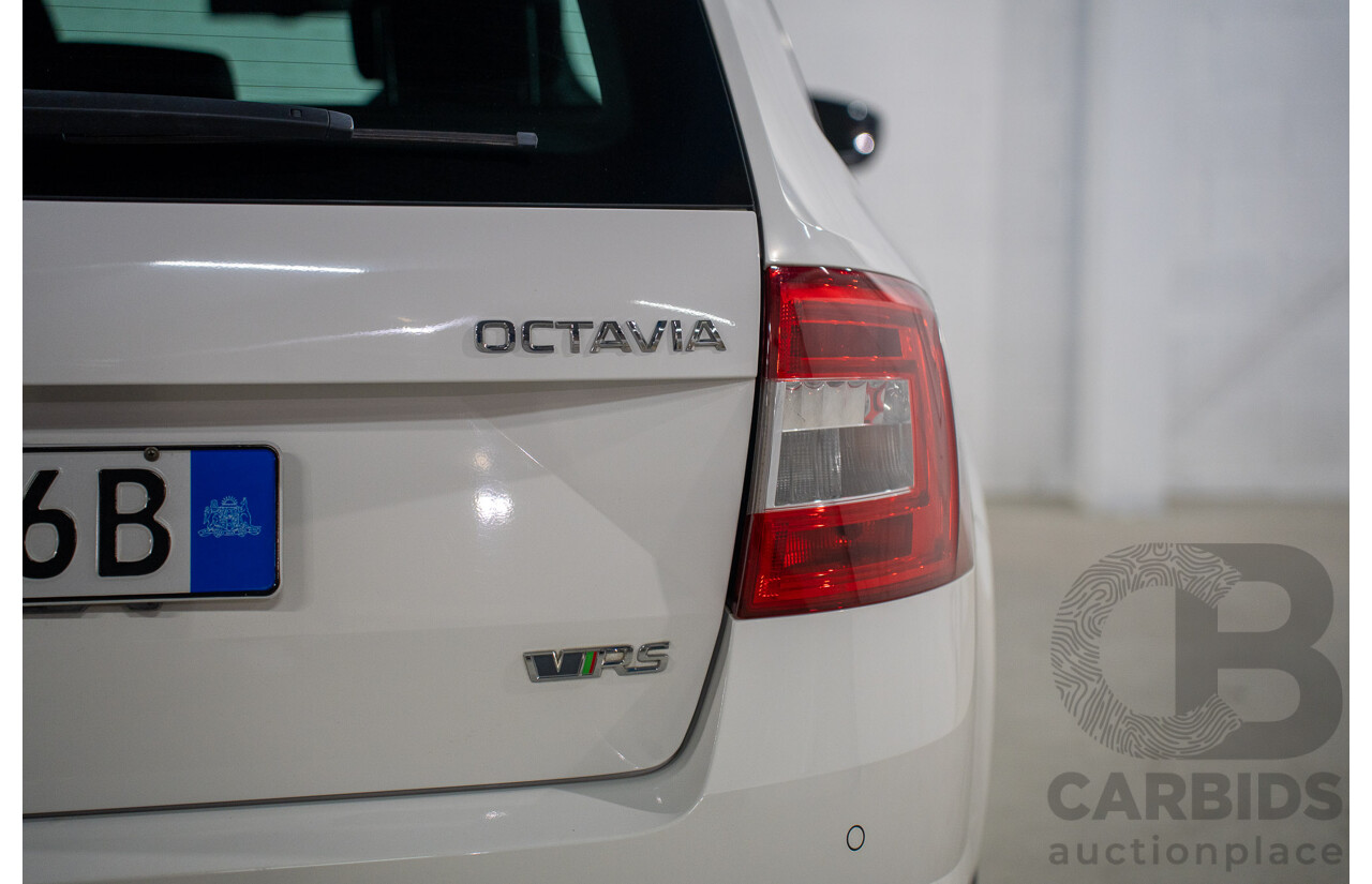 1/2014 Skoda Octavia RS 162 TSI NE MY15 4d Wagon White Turbo 2.0L