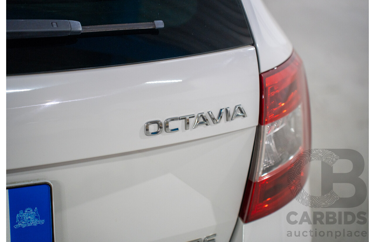 1/2014 Skoda Octavia RS 162 TSI NE MY15 4d Wagon White Turbo 2.0L