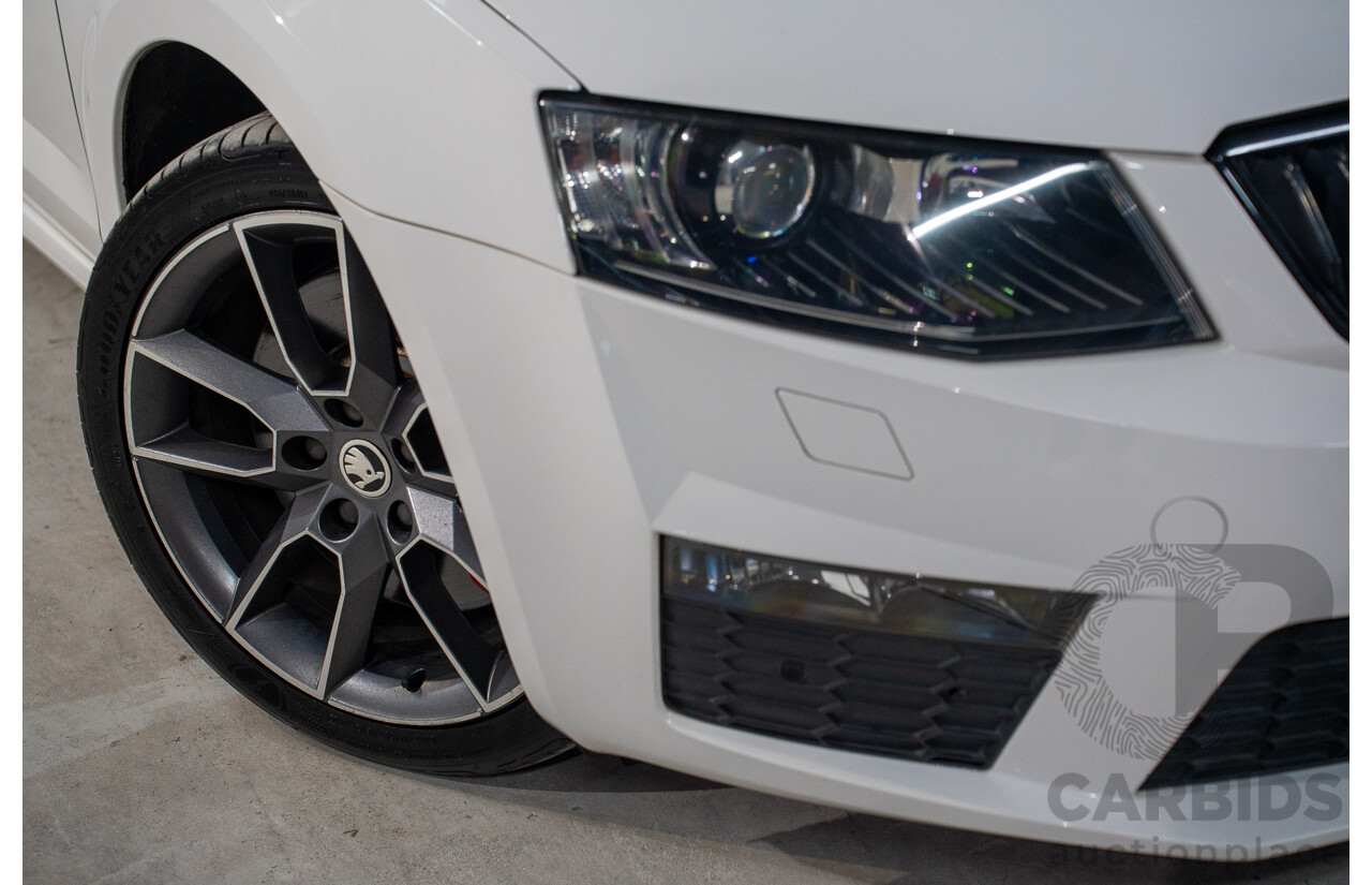 1/2014 Skoda Octavia RS 162 TSI NE MY15 4d Wagon White Turbo 2.0L