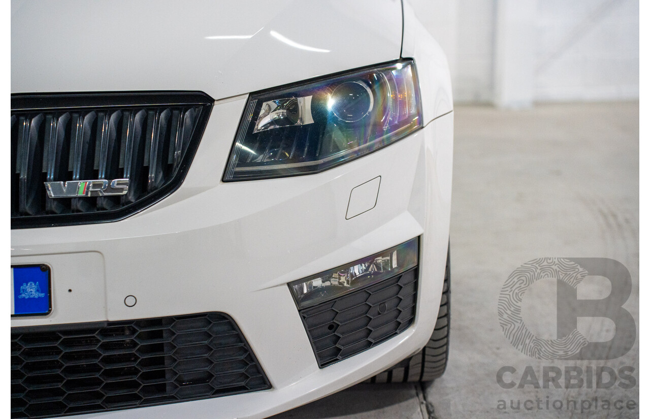 1/2014 Skoda Octavia RS 162 TSI NE MY15 4d Wagon White Turbo 2.0L