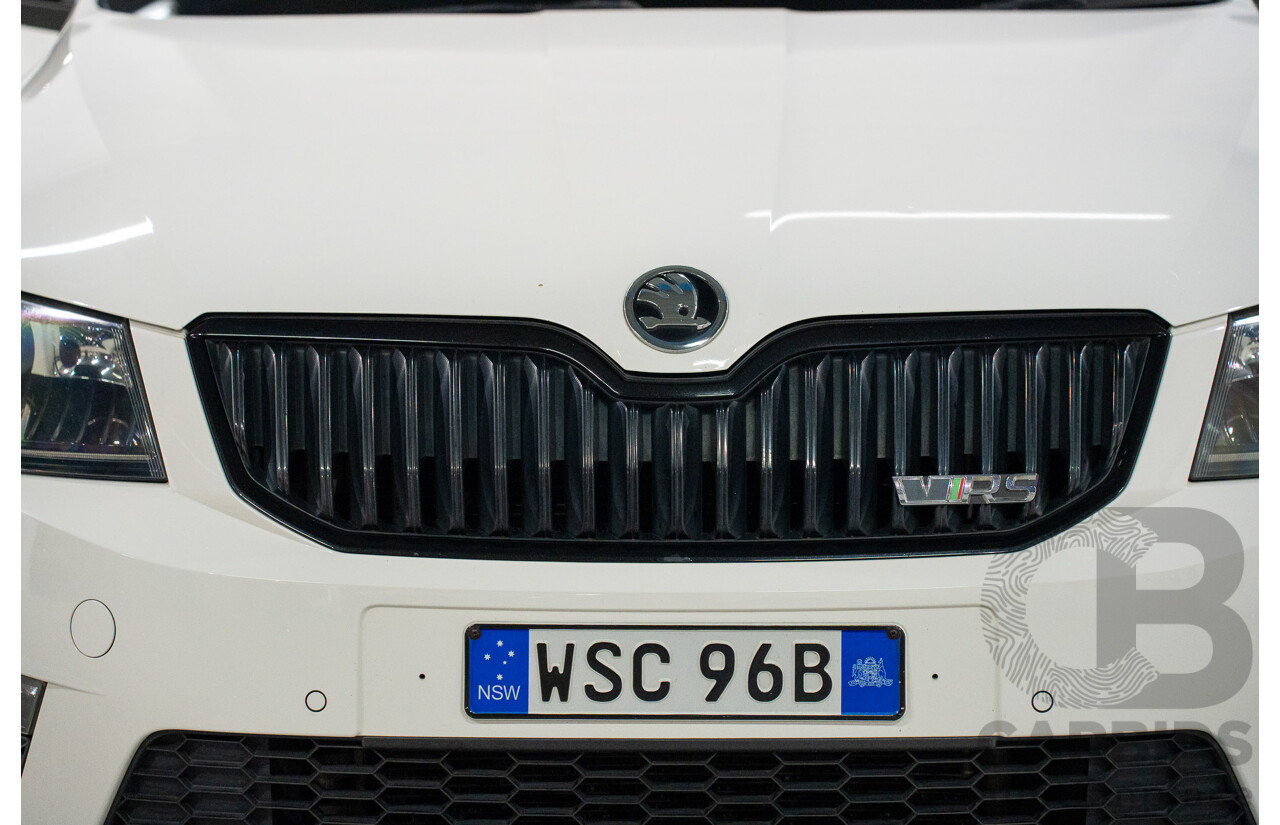 1/2014 Skoda Octavia RS 162 TSI NE MY15 4d Wagon White Turbo 2.0L