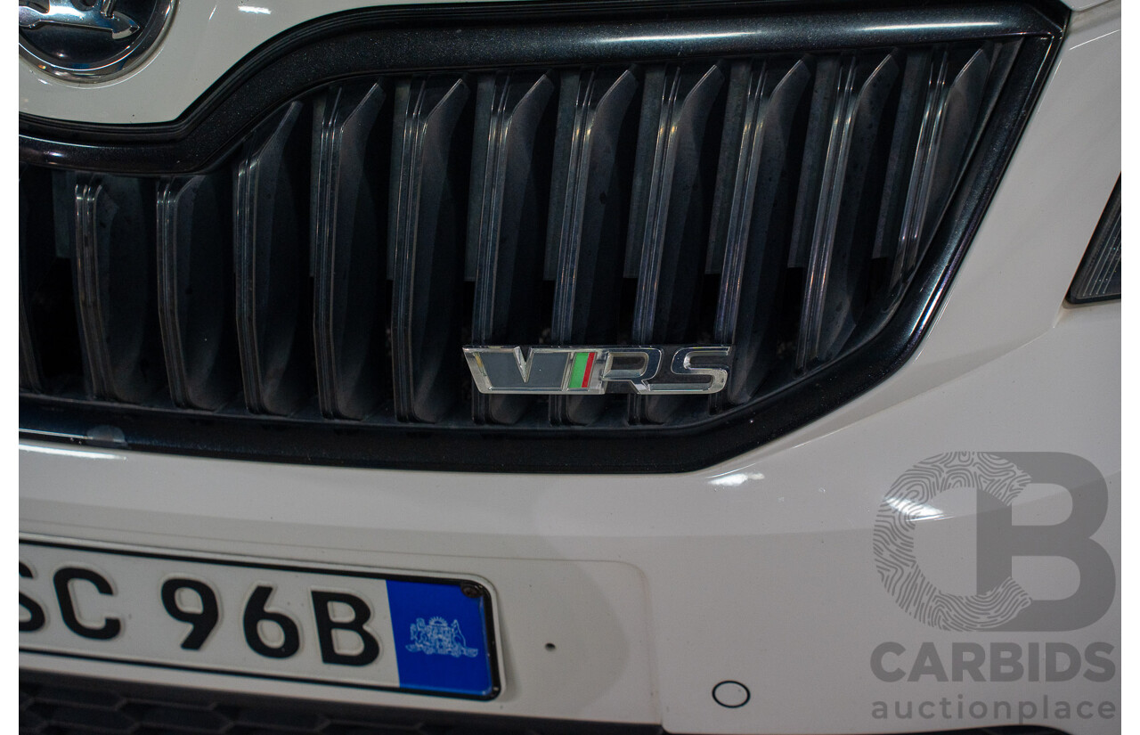 1/2014 Skoda Octavia RS 162 TSI NE MY15 4d Wagon White Turbo 2.0L