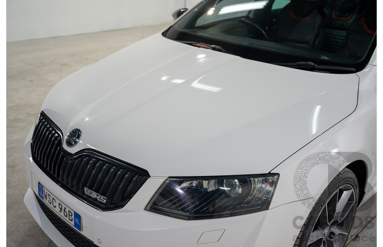 1/2014 Skoda Octavia RS 162 TSI NE MY15 4d Wagon White Turbo 2.0L