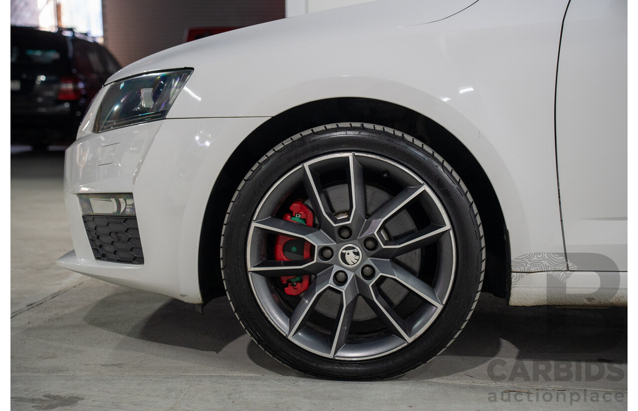 1/2014 Skoda Octavia RS 162 TSI NE MY15 4d Wagon White Turbo 2.0L