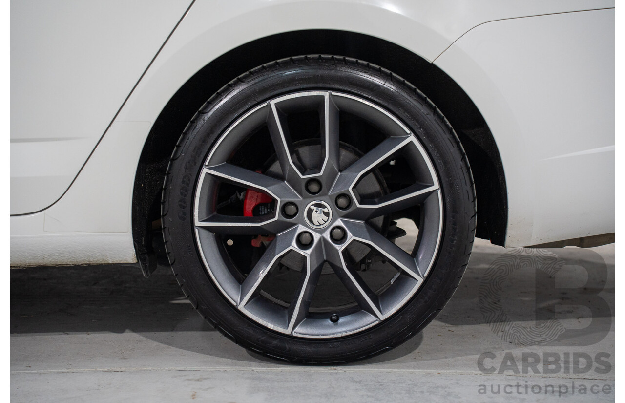 1/2014 Skoda Octavia RS 162 TSI NE MY15 4d Wagon White Turbo 2.0L