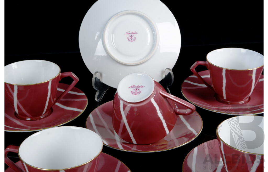 Retro Funky Noritake Porcelain 11 Piece Set