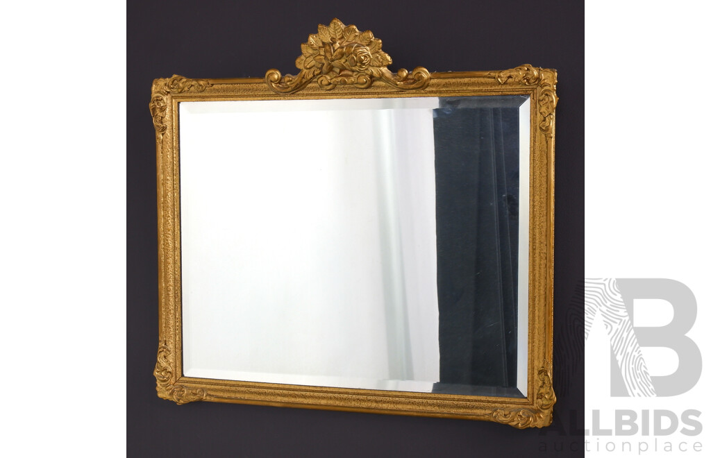 Gilt Framed Mirrors X Two