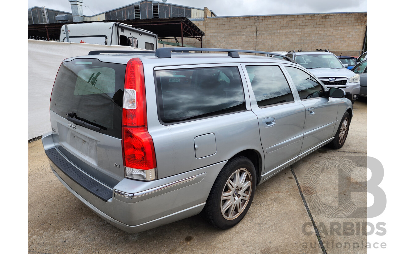 12/2006 Volvo V70 LE FWD MY06 4D Wagon Silver Or Chrome 2.4L