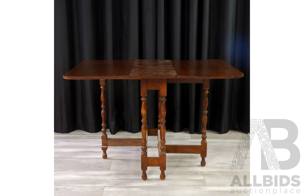 Late Edwardian Drop Side Sofa Table