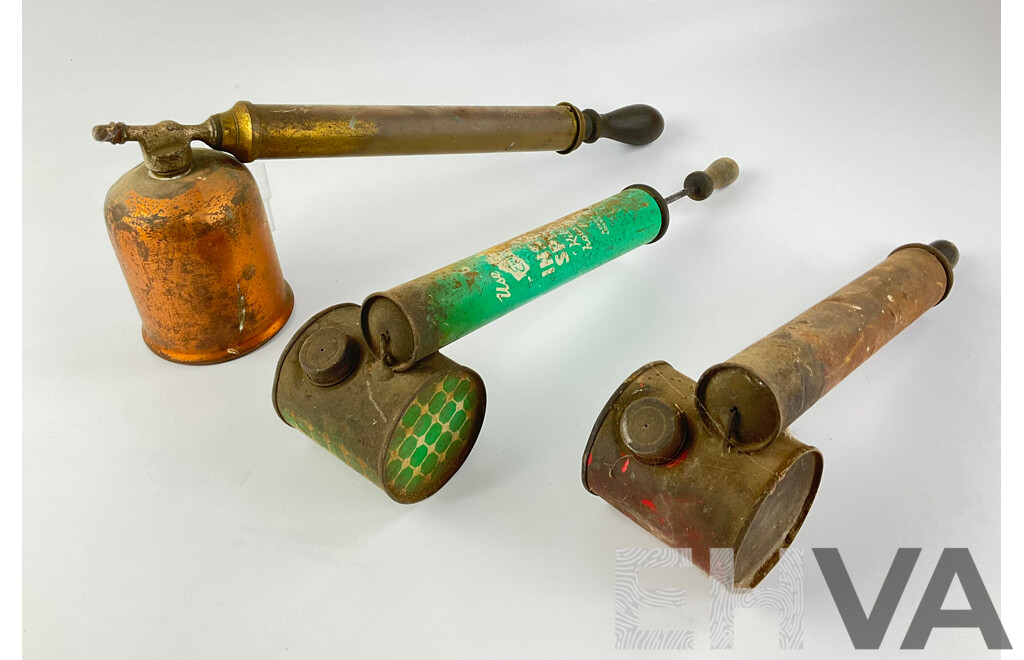 Vintage Garden/Insect Sprayers Including Embassy, Rega and Other
