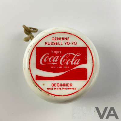 Vintage Russell Yo-Yos, Fanta and Coca-cola Beginners