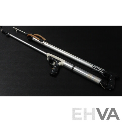 Porpoise 75 Aluminium Spear Gun and Technishub Example