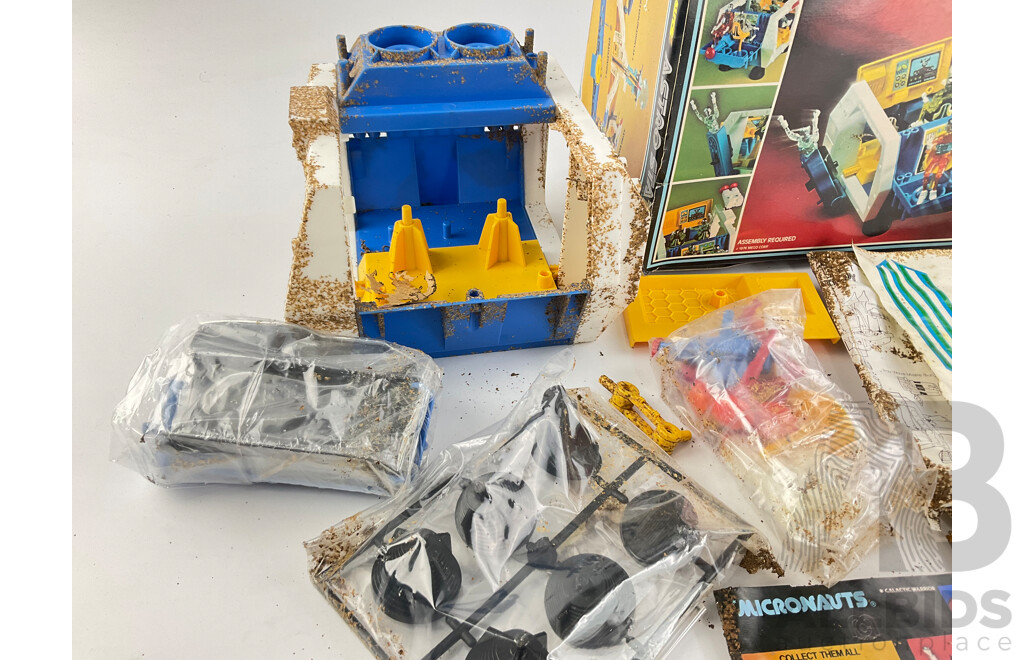 1970’s Mega Corp Micronauts Astro Station in Original Packaging