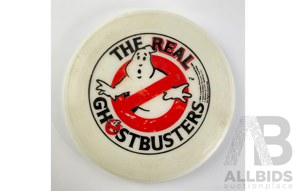 1980’s ‘The Real Ghostbusters’ Glow in the Dark Frisbee