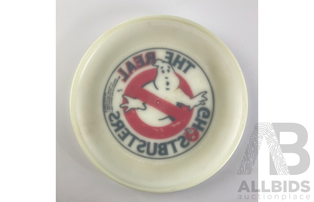 1980’s ‘The Real Ghostbusters’ Glow in the Dark Frisbee