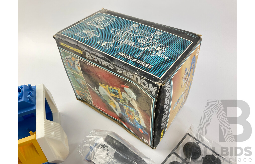 1970’s Mega Corp Micronauts Astro Station in Original Packaging