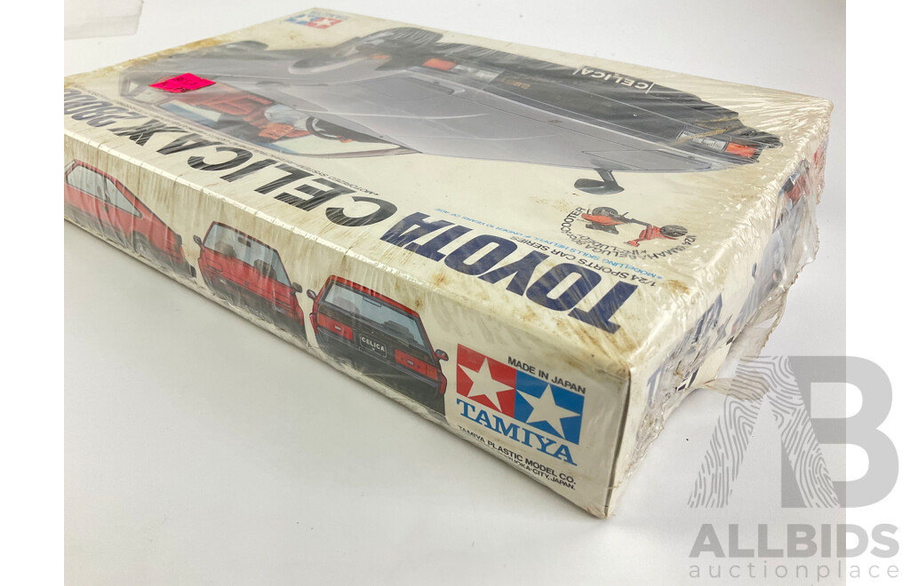 Vintage Tamiya Toyota Celica XX 2800 GT, Motorized in Sealed Box - 1:24 Scale