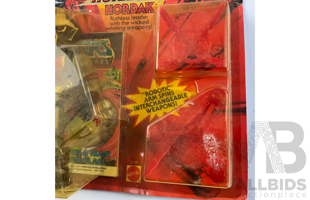 Vintage Mettel Masters of the Universe 'The Evil Horde' Hurricane Hordak in Original Packaging