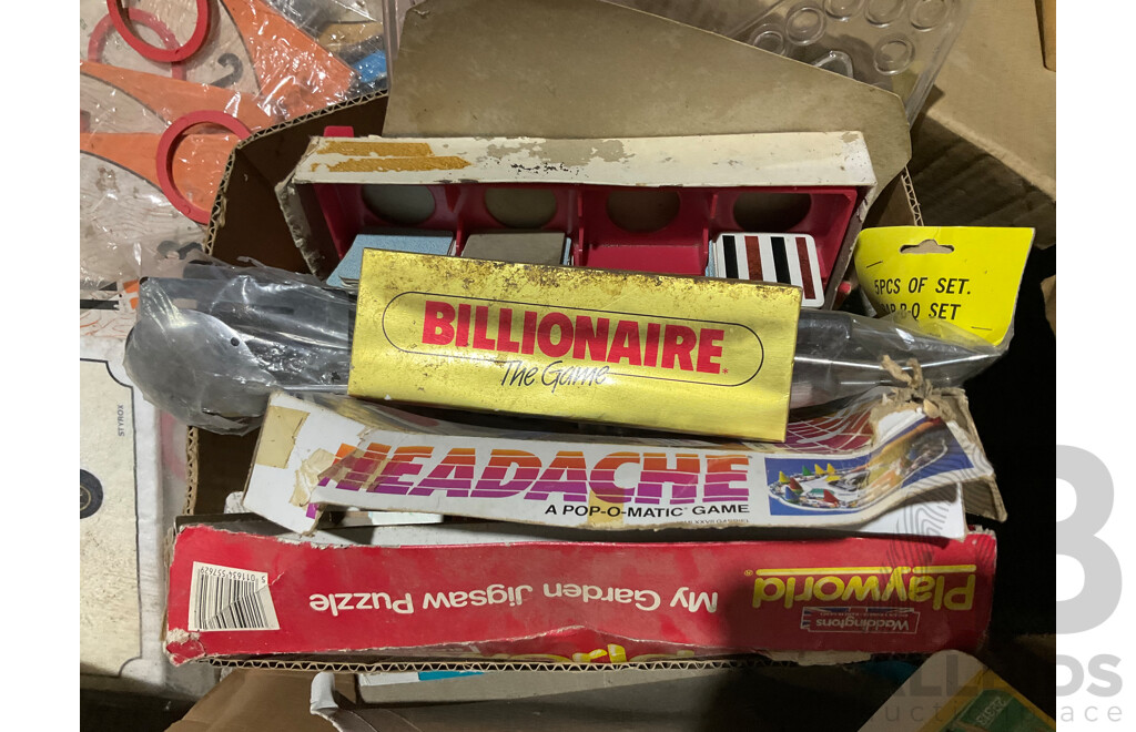 Bulk Lot of Toys and Games