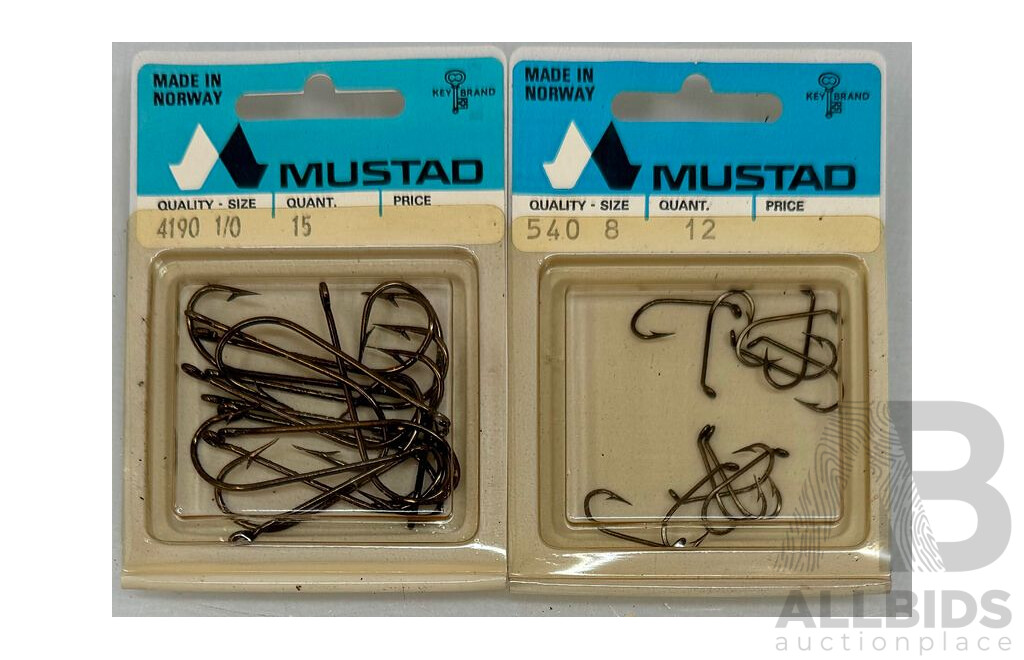 Mustad Fishing Hooks