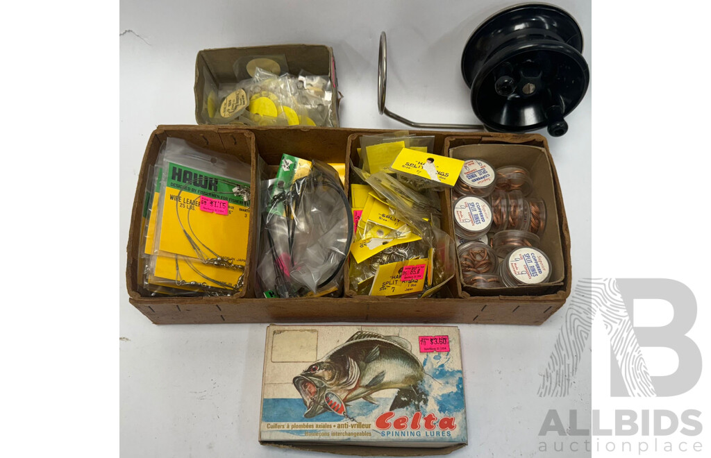 Fishing Gear - Tackle Boxes, Fishing Lines, Rings, Leaders and Hooks