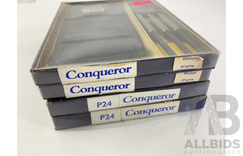 Vintage Kwiz Conqueror Darts in Original Packaging, Made in England