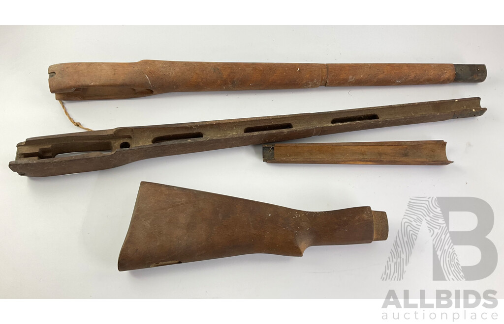 Vintage Timber Rifle Stocks and Butt