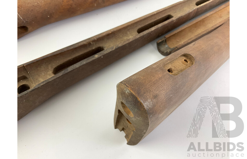 Vintage Timber Rifle Stocks and Butt