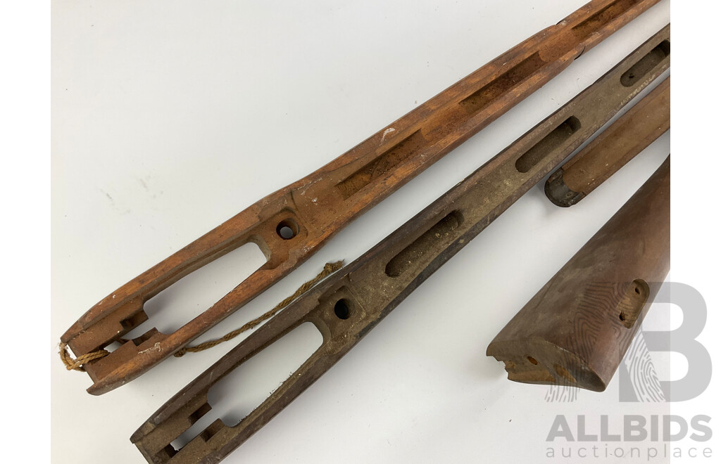 Vintage Timber Rifle Stocks and Butt