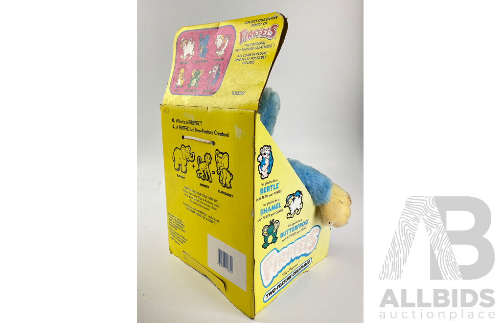 Vintage Fisher Price Rowlf Hand Puppet and Toltoys Firffels Elephonkey, Both in Original Packaging