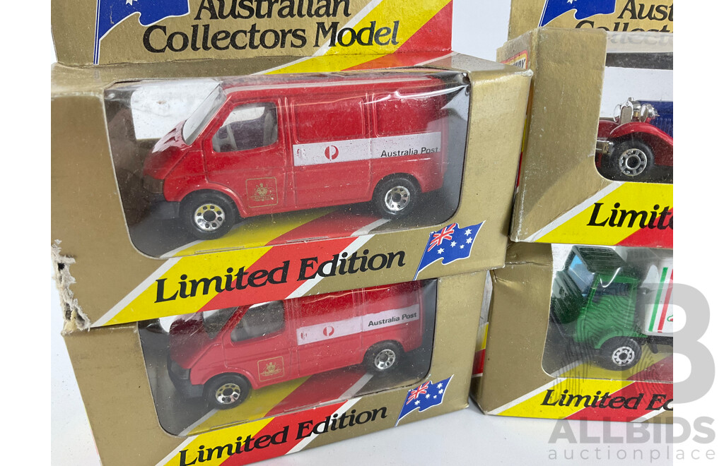 Collection of Early 1980's Australian Matchbox Limited Edition Company Vehicles