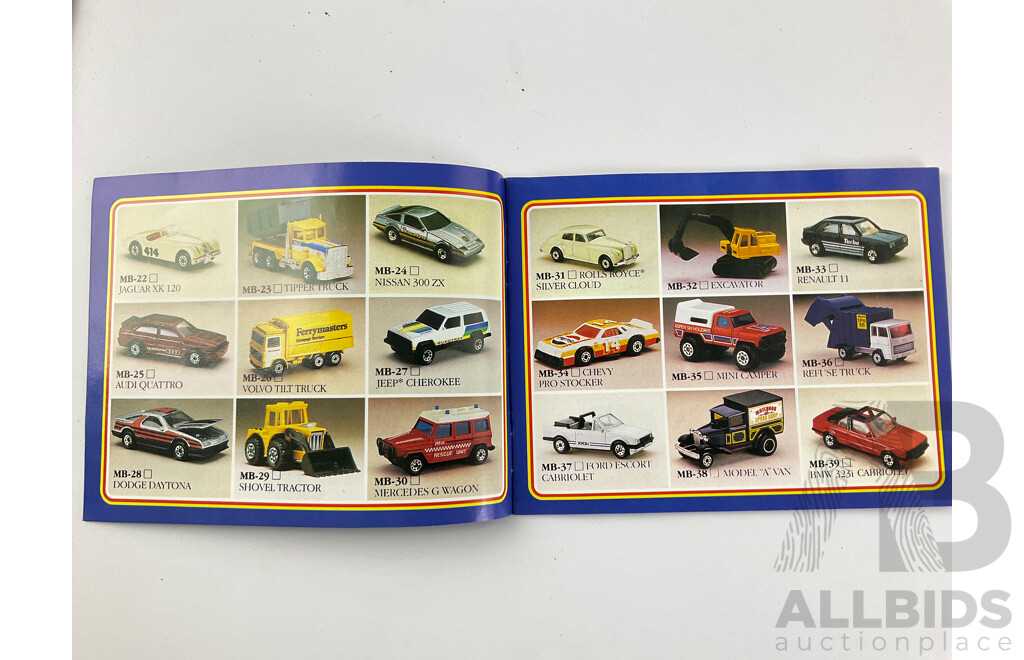 1980’s Matchbox Collectors Catalogues 1981-1988 (10)