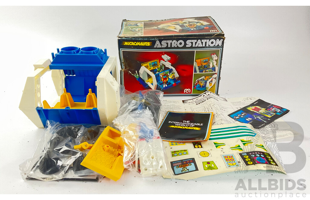 1970’s Mega Corp Micronauts Astro Station in Original Packaging