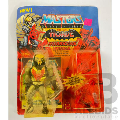 Vintage Mettel Masters of the Universe 'The Evil Horde' Hurricane Hordak in Original Packaging