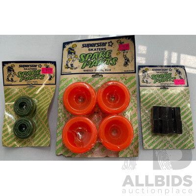 Skate Boarding Spare Parts - Wheels & Suspension Blocks