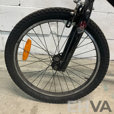 FREE AGENT Maverick BMX Bike Black (49cm Frame)