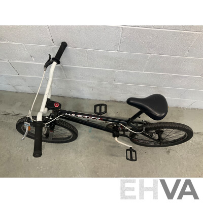 FREE AGENT Maverick BMX Bike Black (49cm Frame)