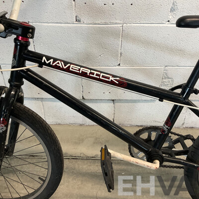 FREE AGENT Maverick BMX Bike Black (49cm Frame)