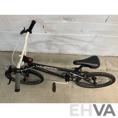 FREE AGENT Maverick BMX Bike Black (49cm Frame)