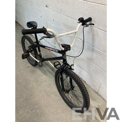 FREE AGENT Maverick BMX Bike Black (49cm Frame)