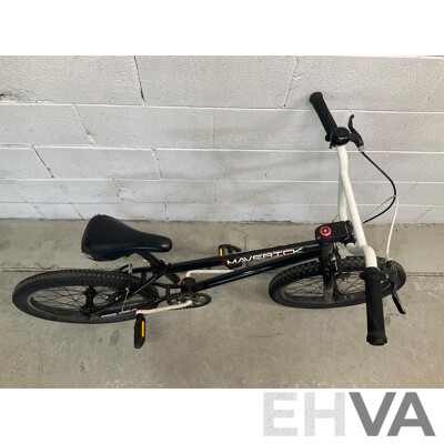 FREE AGENT Maverick BMX Bike Black (49cm Frame)