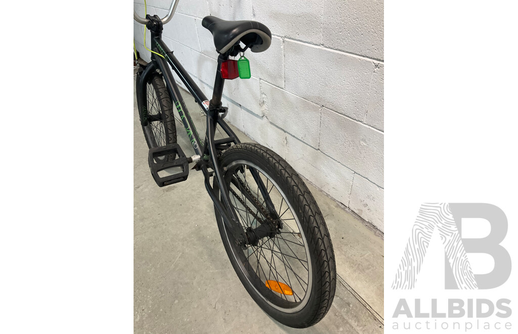 MONGOOSE Program 20 BMX Bike Black & Green (49cm Frame)