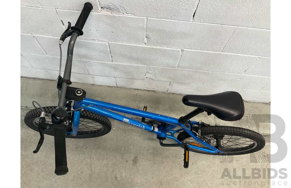 FREE AGENT Maverick BMX Bike Blue (48cm Frame)