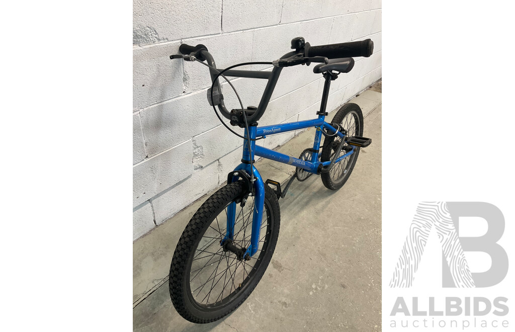 FREE AGENT Maverick BMX Bike Blue (48cm Frame)