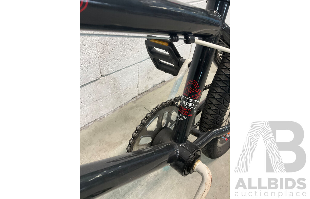 FREE AGENT Maverick BMX Bike Black (49cm Frame)